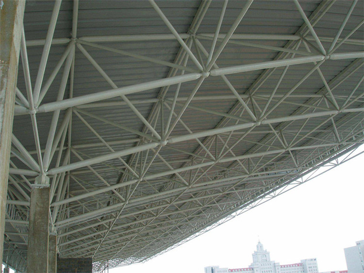 奉化学院体育场网架工程